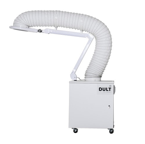 Вытяжка DULT Компакт + лампа светодиодная с 5-ю режимами с сенсорной регулировкой освещения